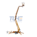 Arms lift platform articulating boom lift work truck platform